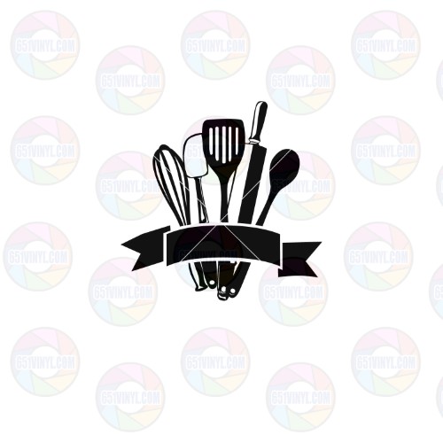 Kitchen Utensils Banner