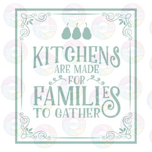 Kitchens are Made for Families 1