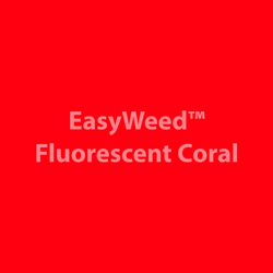 12" x 15" Sheet Siser EasyWeed HTV - Fluorescent Coral 12" x 15" Sheet Siser EasyWeed HTV - Fluorescent Coral