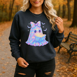 Press Ready Transfer - Iridescent Reading Ghost