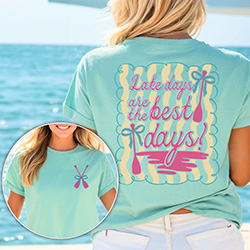 Press Ready Transfer - Lake Days Are the Best Days