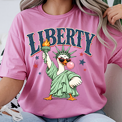 Press Ready Transfer - Bubble Blast Liberty - Adult