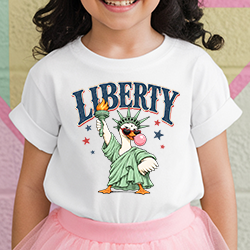Press Ready Transfer - Bubble Blast Liberty - Youth