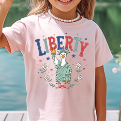 Press Ready Transfer - Summer Breeze Liberty - Youth
