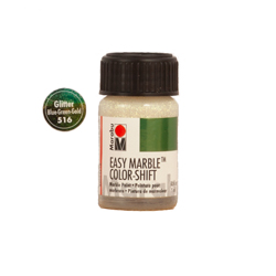 Marabu Easy Marble - Glitter - Blue, Green, Gold Marabu Easy Marble - Glitter - Blue, Green, Gold