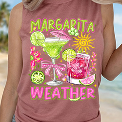 Press Ready Transfer - Margarita Weather - Adult