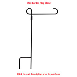 Mini Garden Flag Stand