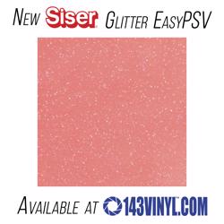 Siser Releases NEW color of EasyPSV Glitter Vinyl - Coral Siser Releases NEW color of EasyPSV Glitter Vinyl - Coral