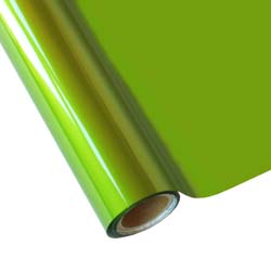 25 Foot Roll of 12" StarCraft Electra Foil - Apple Green