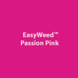 EasyWeed HTV: 12" x 5 Foot - Passion Pink EasyWeed HTV: 12" x 5 Foot - Passion Pink