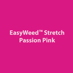 Stretch HTV: 12" x 15" - Passion Pink Stretch HTV: 12" x 15" - Passion Pink