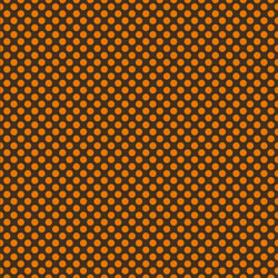 Printed HTV Brown and Orange Polka Dots Print 12" x 15" Sheet