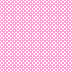 Printed HTV Light Pink and White Polka Dots Print 12" x 15" Sheet