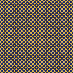 Printed HTV Navy and Old Gold Polka Dots Print 12" x 15" Sheet