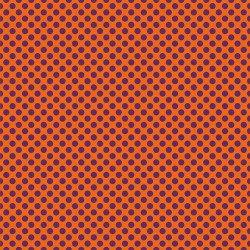 Printed Pattern Vinyl - Glossy - Orange and Purple Polka Dots 12" x 12" Sheet