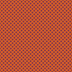 Printed HTV Orange and Purple Polka Dots Print 12" x 15" Sheet