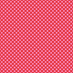 Printed HTV Red with Pink Polka Dots Print 12" x 15" Sheet