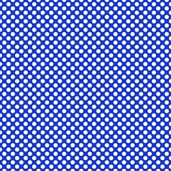 Printed Pattern Vinyl - Blue and White Polka Dots 12" x 24" Sheet