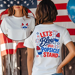 Press Ready Transfer- Popsicle Stand