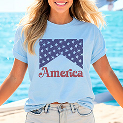 Press Ready Transfer - Preppy America