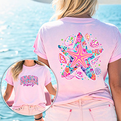 Press Ready Transfer - Preppy Summer Vibes