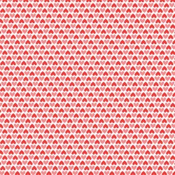 Printed HTV Red and Pink Hearts Print 12" x 15" Sheet