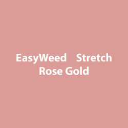 Stretch HTV: 12" x 12" - Rose Gold Stretch HTV: 12" x 12" - Rose Gold