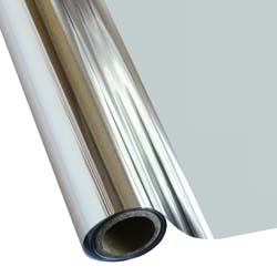 25 Foot Roll of 12" StarCraft Electra Foil - Bright Silver