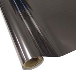 25 Foot Roll of 12" StarCraft Electra Foil - Gun Metal