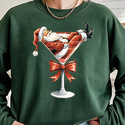 Press Ready Transfer - Santa Martini