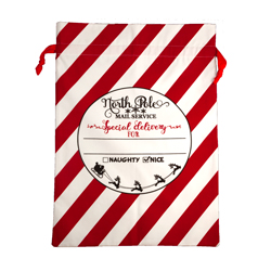 Santa Sack - North Pole - Red