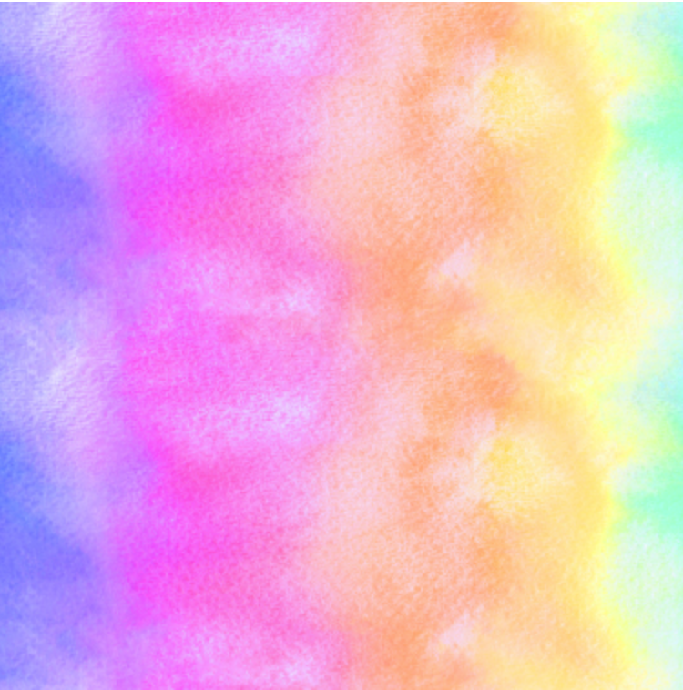 Siser EasyPSV Patterns - Watercolor Rainbow - 12" x 24" sheets