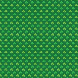 Printed HTV Green Shamrocks 12" x 15" Sheet