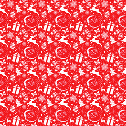 Printed Pattern Vinyl - Matte - Smells Like Christmas Spirit - 12" x 12" Sheet