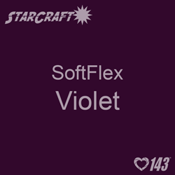 12" x 5 Foot Roll -StarCraft SoftFlex HTV - Violet