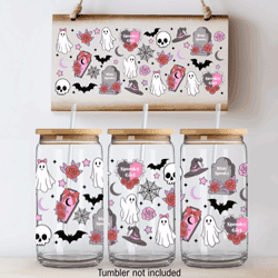 Press Ready UV DTF Decal - 16oz Wrap - Spooky Girl