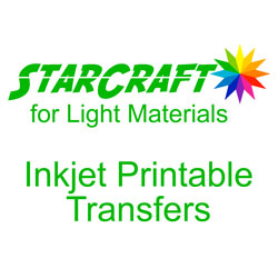 StarCraft Transfers for Light Materials 25-pack 8.5" x 11" Sheets 