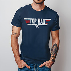 Press Ready Transfer - Top Dad