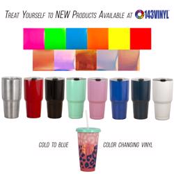 143Vinyl Adds Stainless Steel Tumblers and NEW StyleTech products to product line