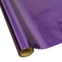 25 Foot Roll of 12" StarCraft Electra Foil - Midnight Purple