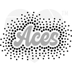 Faux Rhinestone - Aces