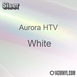 Siser Aurora HTV 12" x 12" Sheet - White