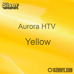 Siser Aurora HTV 12" x 12" Sheet - Yellow