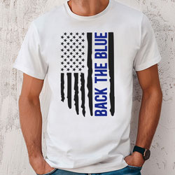 Press Ready Transfer - Back the Blue