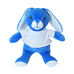 Small Bunny with Shirt - Blue