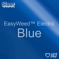 12" x 15" Sheet Siser EasyWeed Electric HTV - Blue