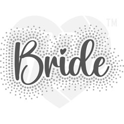 Faux Rhinestone - Bride