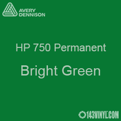 Avery HP 750 - Bright Green- 12" x 12" Sheet