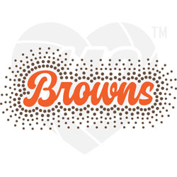Faux Rhinestone - Browns