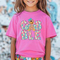 Press Ready Transfer - Brushstroke Gobble - Youth